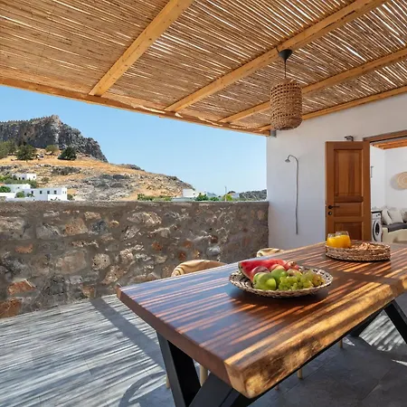 Tapanis Luxury House Tatil Evi Líndos
